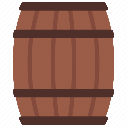 Wooden, barrell, agriculture, farm, wood, beer icon - Download on Iconfinder