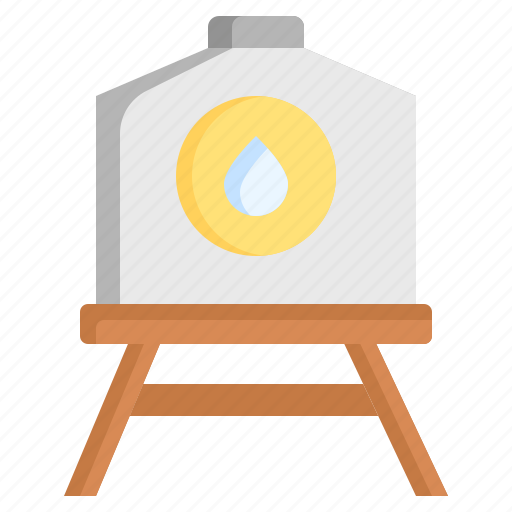 Water, tank, tools, farming, and, gardening, cistern icon - Download on Iconfinder