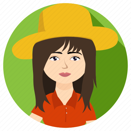 Farmer, girl, lady, wife, female, person, women icon - Download on Iconfinder