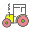 agriculture, farm, tractor, transport, vehicle, work 