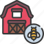 bee, farm, agriculture, bees, building 