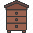 bee, keeper, hive, agriculture, farm