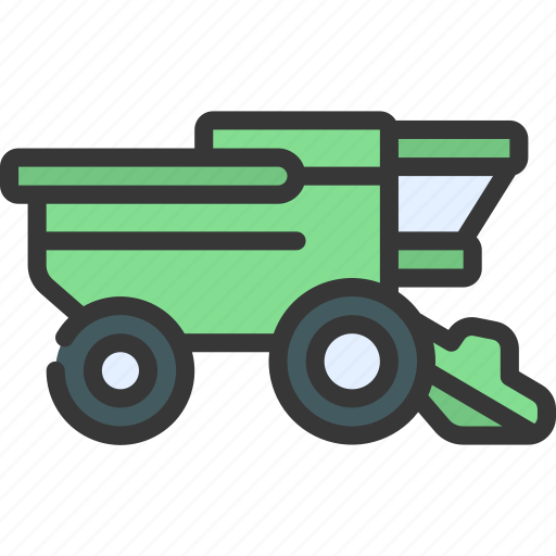 Combine, harvester, agriculture, farm, vehicle icon - Download on Iconfinder