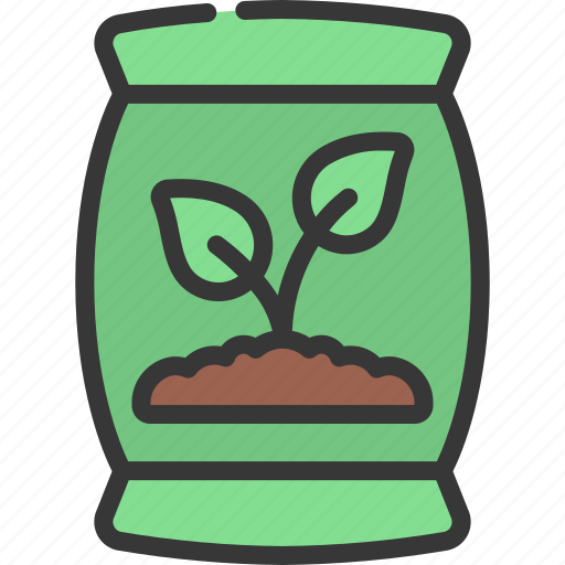 Compost, bag, agriculture, farm, composting icon - Download on Iconfinder