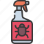 pesticide, spray, bottle, agriculture, bugs 