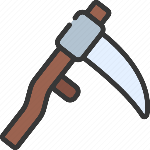 Scythe, tool, agriculture, farm, weapon icon - Download on Iconfinder