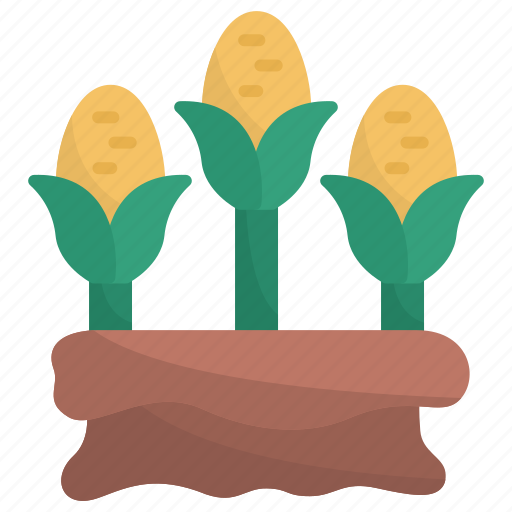 Corn, harvest, farming, farm, food, organic, sack icon - Download on Iconfinder