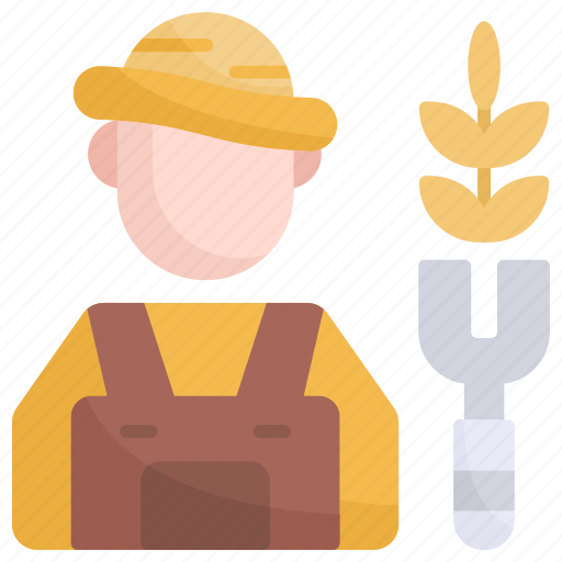 Farmer, avatar, gardener, profession, job, people, occupation icon - Download on Iconfinder