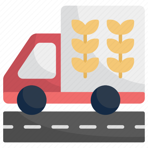 Truck, transporation, delivery truck, farm, farming, road, deliver icon - Download on Iconfinder
