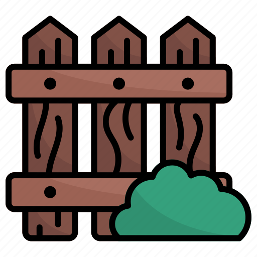 Fence, protection, property, security, yard, garden icon - Download on Iconfinder