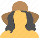 faceless female avatar, faceless woman, female avatar, mannequin, women with hat 