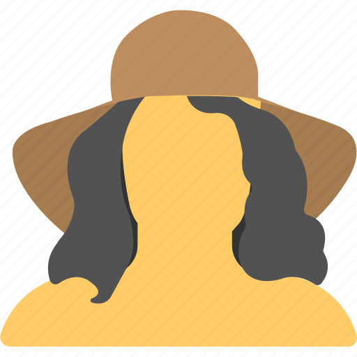 Faceless female avatar, faceless woman, female avatar, mannequin, women with hat icon - Download on Iconfinder