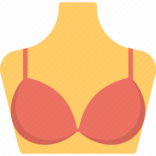 Bra, mannequin with bra, red bra, undergarment shop, women accessory icon - Download on Iconfinder