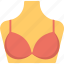 bra, mannequin with bra, red bra, undergarment shop, women accessory 