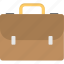 brown leather briefcase, business case, office bag, portfolio bag 