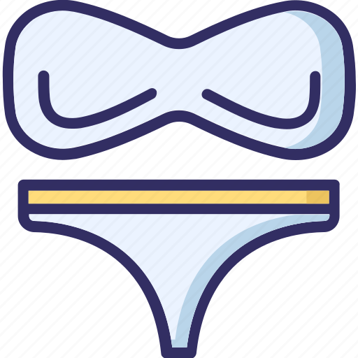 Fantasy bikini, hot bikini, sheer bikini, string bikini icon - Download on Iconfinder