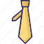 formal, necktie, official, tie 