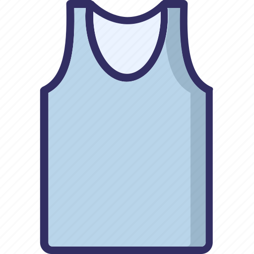 Vest, casual top, underclothes, undergarment icon - Download on Iconfinder