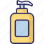 bathe shampoo, foam dispenser, liquid bottle, shampoo 