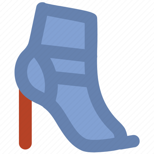 Heel sandal, high heel, ladies sandal, strap sandal, summer sandal icon - Download on Iconfinder