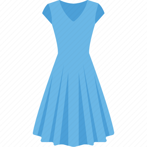 Dress on hanger, female dress, festive dress, skirt dress, vintage dress icon - Download on Iconfinder