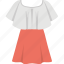 dress on hanger, female dress, festive dress, skirt dress, vintage dress 