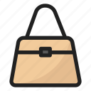 bag, girl, suitcase, briefcase, business, small bag