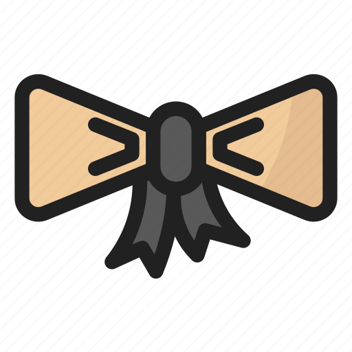 Ribbon tie, tie icon - Download on Iconfinder on Iconfinder