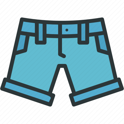 Shorts, trousers, pants, garment, fashion icon - Download on Iconfinder