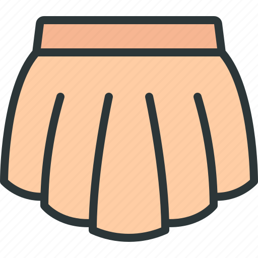 Skirt, clothes, woman, female, garment icon - Download on Iconfinder