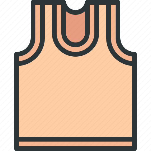 Tanktop, vest, shirt, sport, outfit icon - Download on Iconfinder