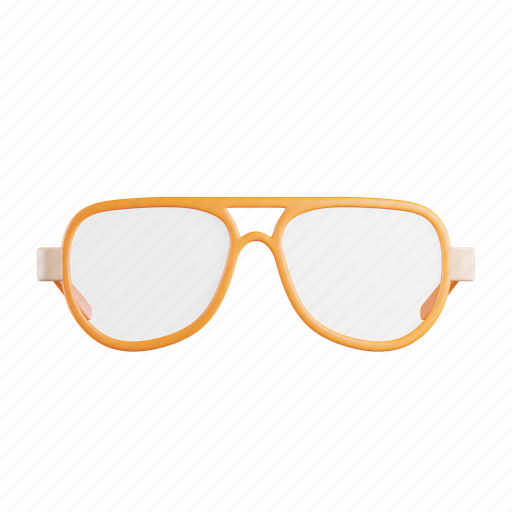 Eyeglasses, spectacles, eyeglass, eyewear, fashion, accessories 3D illustration - Download on Iconfinder