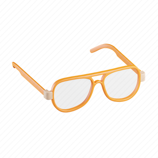 Eyeglasses, glasses, spectacles, eyewear, fashion, style, accessories 3D illustration - Download on Iconfinder