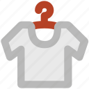 clothes, clothing, garment, half sleeves, shirt on hanger, sports wear, tee shirt
