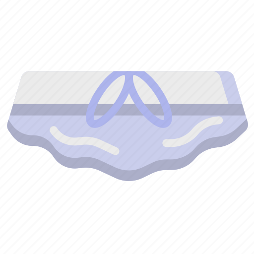 Underpants, underwear, female, clothes, fashion icon - Download on Iconfinder