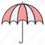 rain, safety, summer, umbrella, weather 