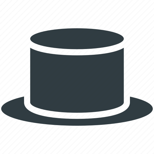 Hat, magic top hat, magic wand hat, magician cap, magician hat icon - Download on Iconfinder