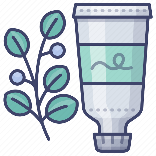 Cosmetics, cream, herb, tube icon - Download on Iconfinder