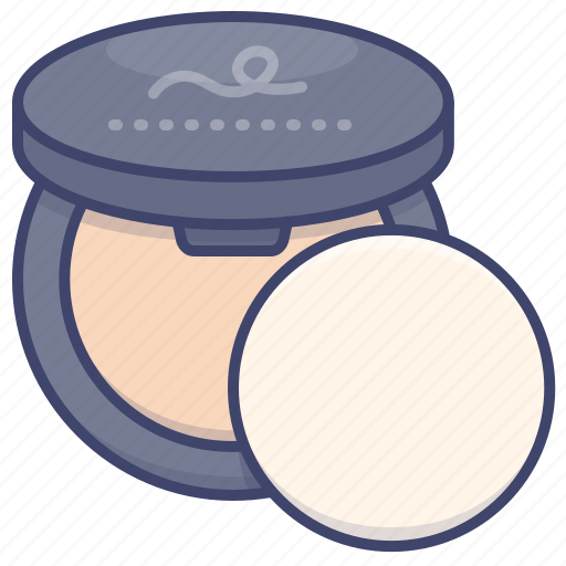 Makeup, powder, pressed, puff icon - Download on Iconfinder