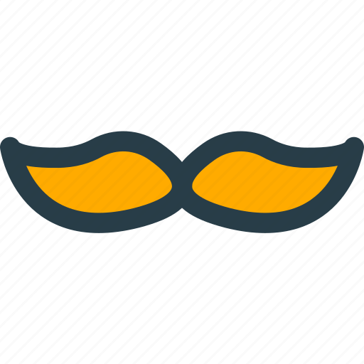Curl, facial, father, hair, moustache, mustache, twisted icon icon - Download on Iconfinder
