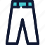 clothing, jeans, pant, trouser icon 