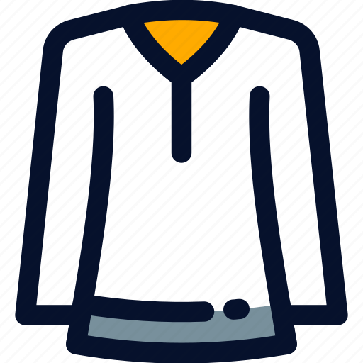 Crew neck, round neck shirt, round-neck, shirt icon icon - Download on Iconfinder