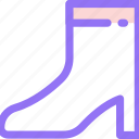 accesories, boot, clothes, clothing, footwhear, shoes icon 
