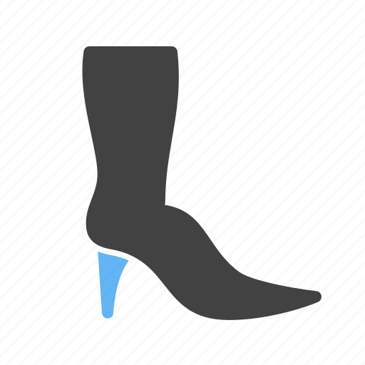 Beauty, boot, boots, long, winter, zipper icon - Download on Iconfinder