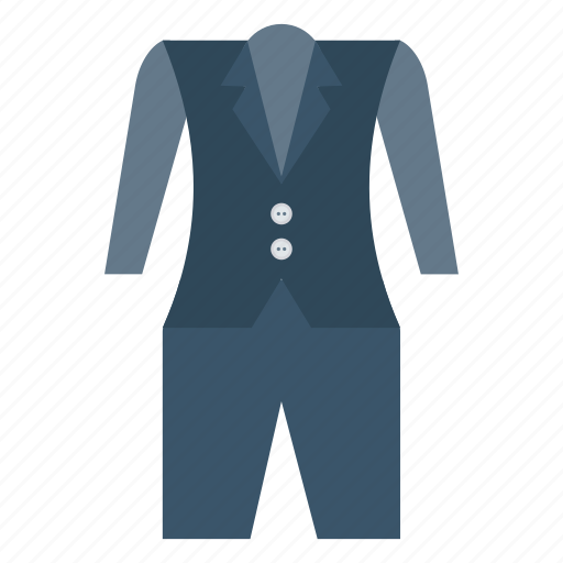 Cloth, dress, pent, suit, vest icon - Download on Iconfinder
