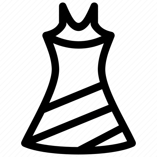 Dress, fashion, female, woman, girl, clothing icon - Download on Iconfinder