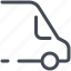 delivery, logistics, minibus, truck, courier, quick, shipping 