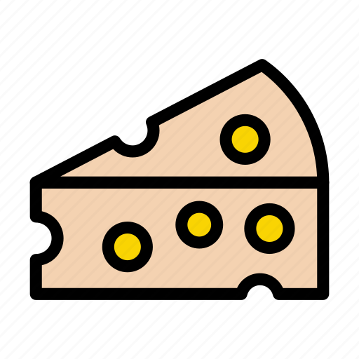 Cheese, slice, sweets, delicious, food icon - Download on Iconfinder