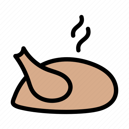 Chicken, hot, meal, food, lunch icon - Download on Iconfinder