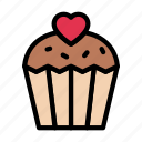 cupcake, muffin, sweets, bakery, food
